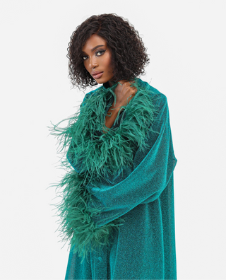 Emerald Green
Luxury Kaftan
Dubai
Sarah Kaftan Dress
Shimmering Lurex Fabric
Hand-Applied Ostrich Feathers
Button-Down Kaftan
Satin Slip Dress
Elegant Kaftan Dress
Statement Evening Wear
Day-to-Night Kaftan
Artisanal Fashion
High-End Kaftan
Ostrich feathers 
Kaftan 
Handmade 
Hand crafted 
Sustainable 
Luxurious 
Empowering 
Green label 
Autism 
Fabric 



