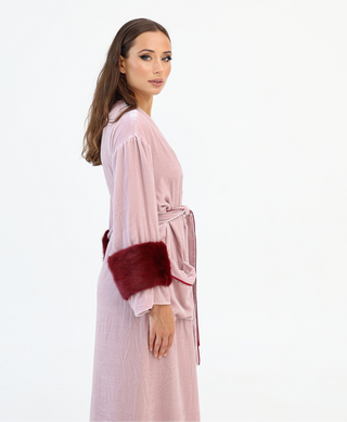 Aliyah Robe - Mauve